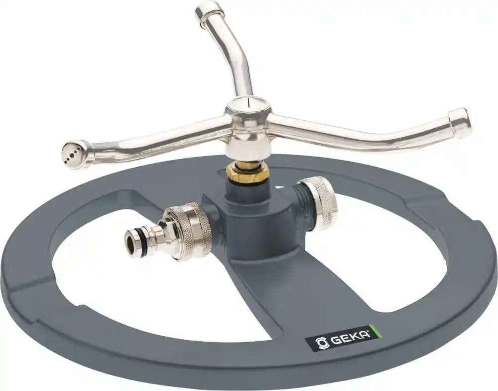 Top-Seller GEKA 3-Arm-Kreisregner m. Steck-Anschluss Metall