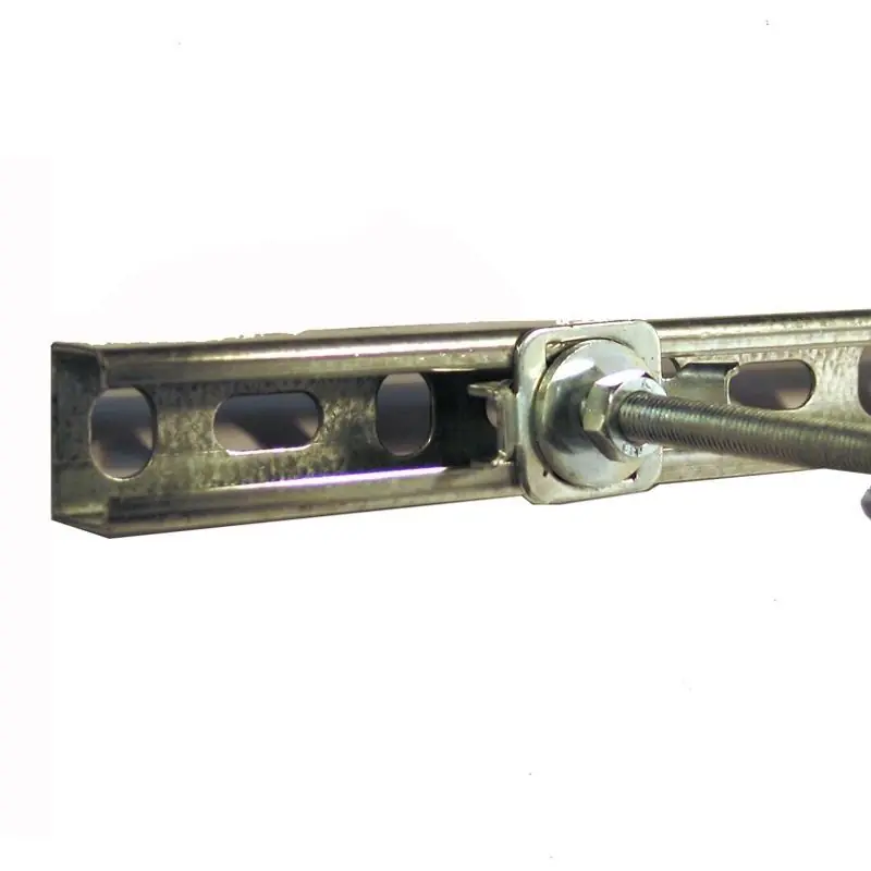 Sichere Zahlung Montageschienen verzinkt, 27/18mm, freie Länge