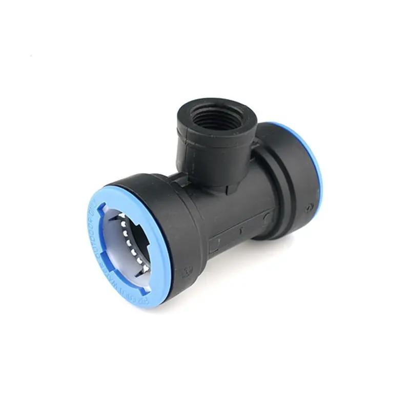 Aktuell Steckfitting PP, esylock T-Stück mit Innengewinde