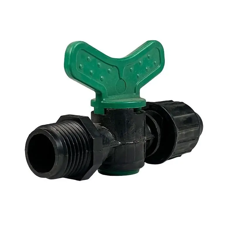 Irritec Tape Kugelhahn, 16 mm x 1/2" Außengewinde Super-Preis