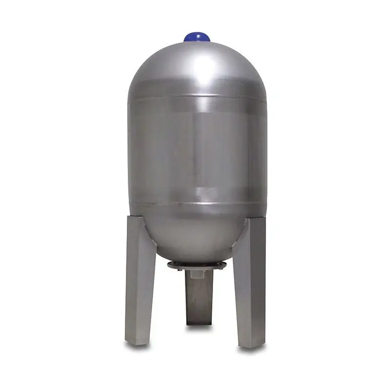 Membrandruckbehälter, VA, 300 l, PN8, vertikal Expressversand
