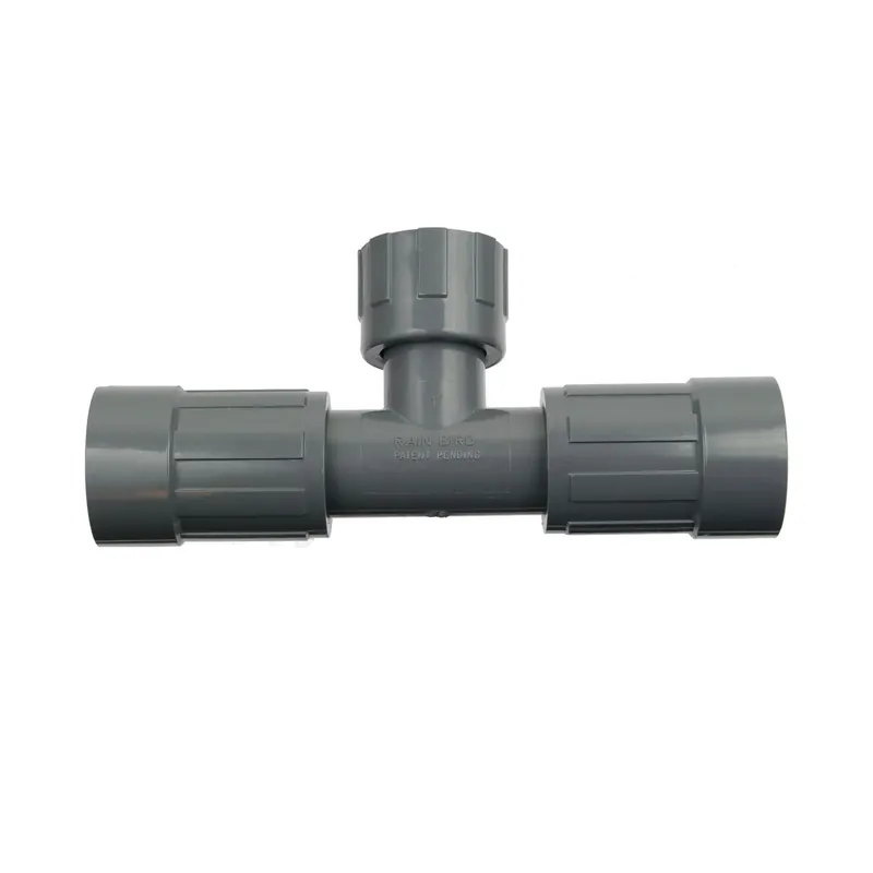 Rain Bird Doppel T-Stück PVC, 1" Innengewinde 2, Auslässe gebenüber 1" Innengewinde x 1" Innengewinde Zertifiziert