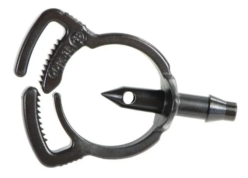 Sichere Zahlung Rohrschelle PP, mit Mikroabgang 4 mm (100 Stück)