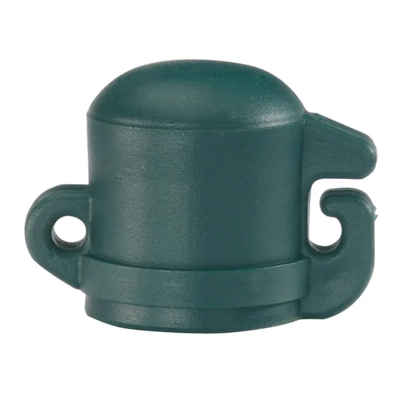 Alberts Pfostenkappe Kunststoff, Ø 16 mm, grün, für Universalstäbe, 10 Stück Knallerangebot