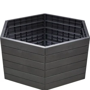 Neu GARANTIA ERGO Hochbeet Kunststoff XL75 für Garten Anthrazit Pflanzenbeet