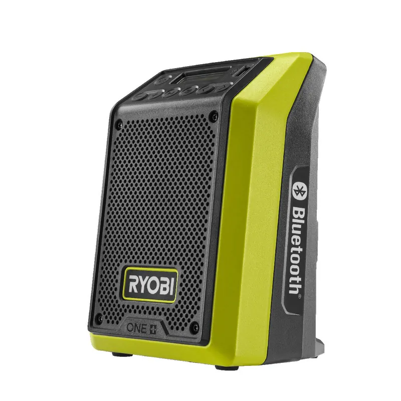 Begrenztes Angebot Ryobi Akku-Radio 18 V ONE+, Bluetooth-Radio mit 25 m Reichweite, ohne Akku & Ladegerät