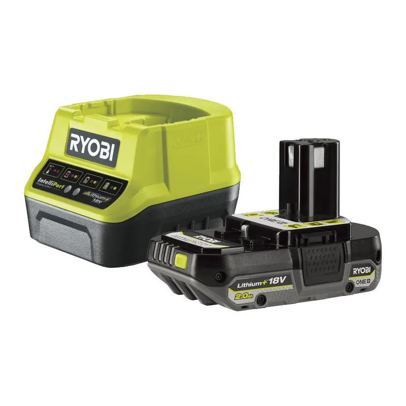 Meistverkauft Ryobi HP Akku-Starter-Set ONE+ 18 V, inkl. 1 x 2,0 Ah Akku & Schnellladegerät, RC18120-120C