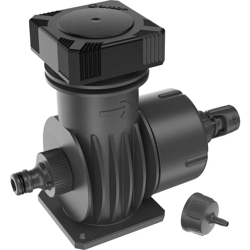 GARDENA Micro-Drip Basisgerät, Quick & Easy, Druckreduzierung 1,5 bar, Wasserfilter, max 2000 l h, 13 mm 4,6 mm Anschluss Garantierte Lieferung