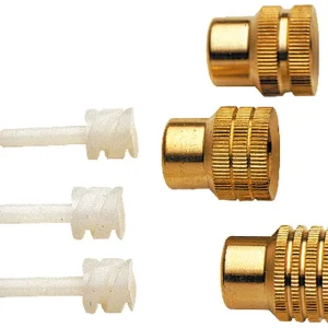 Mesto Düsensatz mit Einsätzen 2302, 1,1 1,5 1,8 mm für alle Sprühgeräte, Messing Zertifiziert