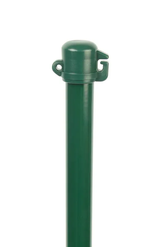 Alberts Universalstab glatt, Zaunpfosten Stahl roh, Grün, Länge 1500 mm, Ø 16 mm, Zinkphosphatiert Echt