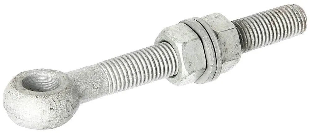 Alberts Augenschraube für Torband, feuerverzinkt, Gewinde M16 Ø 16 mm 130 mm Abverkauf