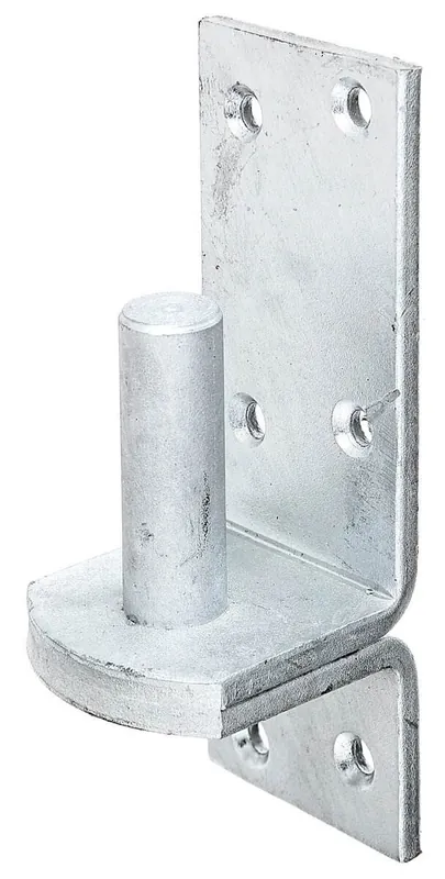 Must-Have Alberts Kloben auf Platte, zum Aufschrauben, DI Haken, feuerverzinkt, Ø 20 mm, 167 x 60 mm