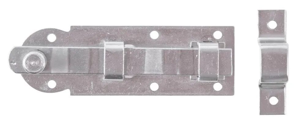 Alberts Fensterriegel mit Knopfgriff, Edelstahl, gerade, mit befestigter Schlaufe Nur Für Kurze Zeit