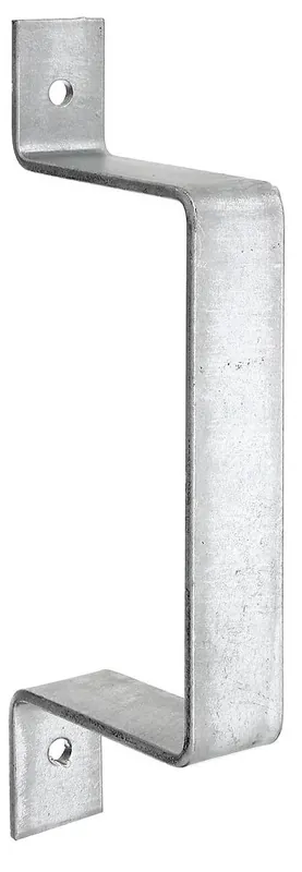 Aktuell Alberts Zaunbeschlag, Bügelbeschlag feuerverzinkt, 40 x 320 mm Stahl, halbrunder Zaunhalter