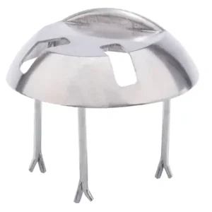Alberts Auflaufstütze Ø 205 mm, gelocht, Alu, H 65 mm, zum Einbetonieren Heißes Angebot