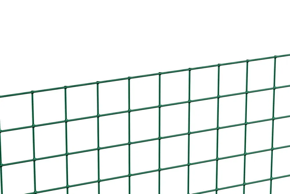 Alberts Volierendraht, Grün, 5 m, 50 cm hoch, Masche 12,7x12,7 mm, Schweißgitter, Kunststoffbeschichtet Online Kaufen