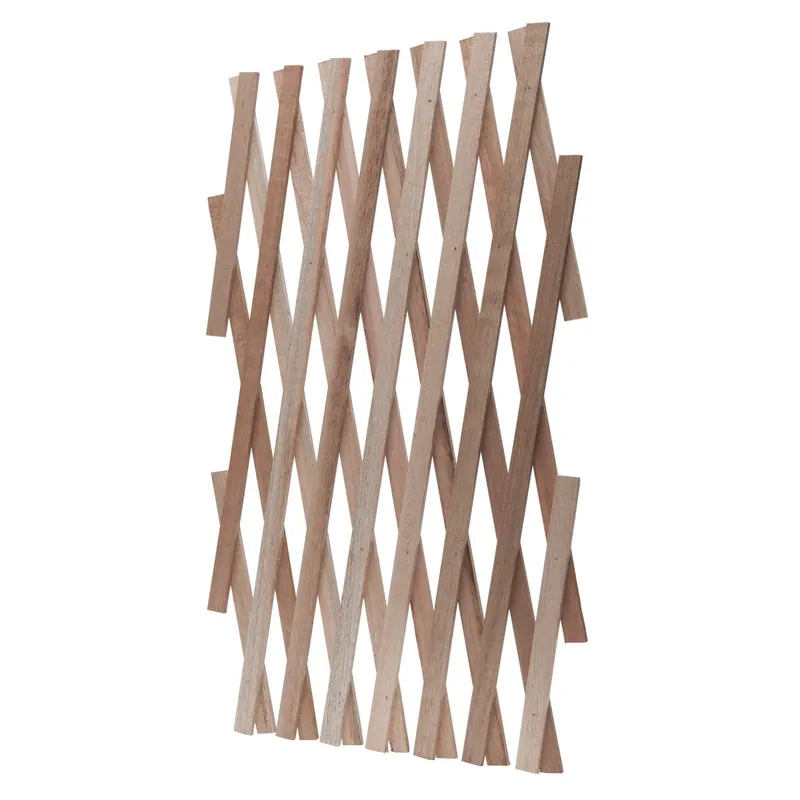 Preisreduziert Windhager Holzspalier, Rankgitter Pflanzengitter Holzzaun, ausziehbar & zusammenfaltbar, 180 x 60 cm