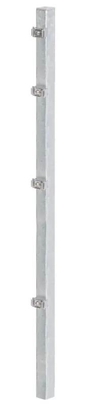 Angebot Alberts Zaunpfosten verkürzt 60 x 40 mm in 3 Farben zum Aufschrauben, Doppelstabmatten, Zäune