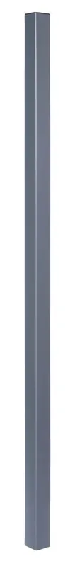 Neu Im Sortiment Alberts Zaunpfosten für Schmuckzaun Chaussee + Circle, Aluminium, Anthrazit + Schwarz, 100-120 cm H