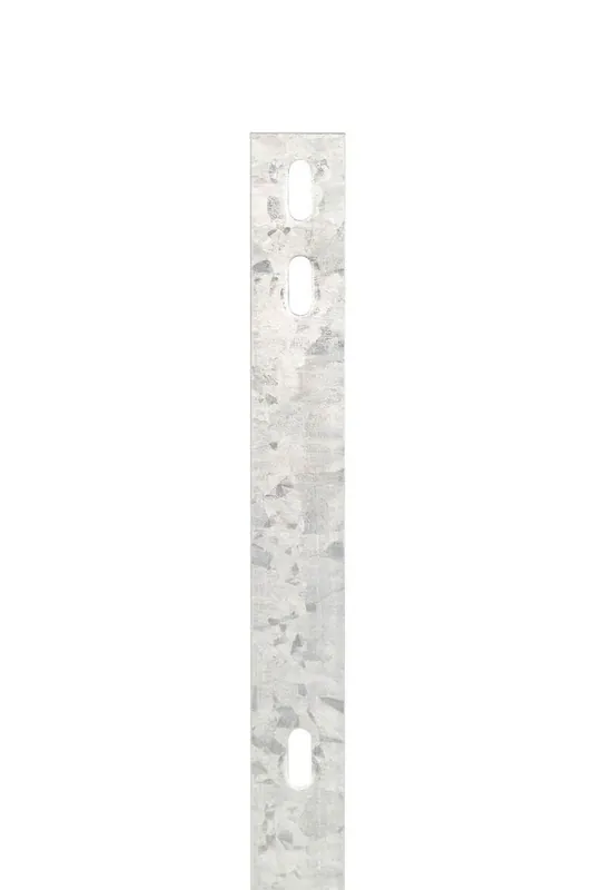 Nur Für Kurze Zeit Alberts Flacheisen 80 - 200 cm, mit 400 mm Bohrabstand, 3 Farben, Befestigung Doppelstabmatten