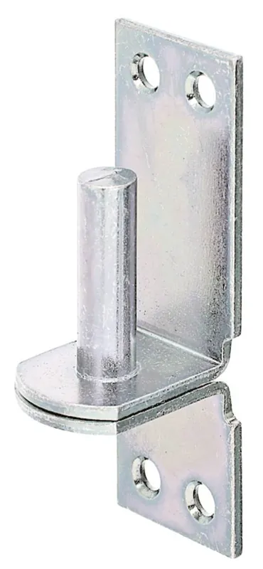 Alberts Kloben auf Platte, zum Aufschrauben, DI Haken, verzinkt, Ø 13 mm, 100 x 35 mm, 1 Stück Schnäppchen