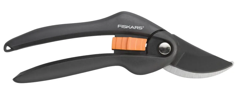 Fiskars - SingleStep Gartenschere Allzweckschere, Universalschere, Bypass oder Amboss Günstig