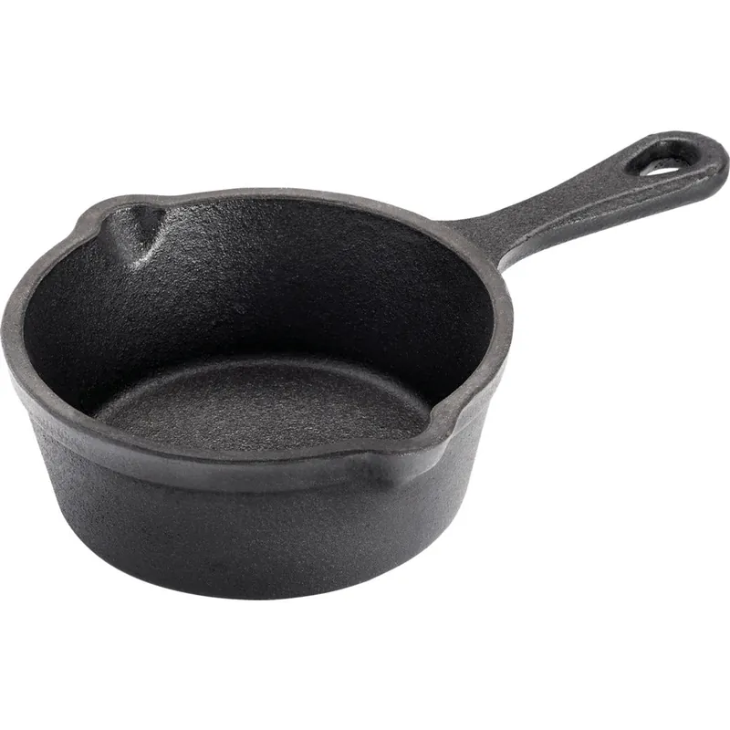 Napoleon Gusseisen Brat- und Dessertpfännchen, Ø 10 cm, ideal für Desserts Soßen, langlebig, hochwertig, Tischservierpfanne Billig