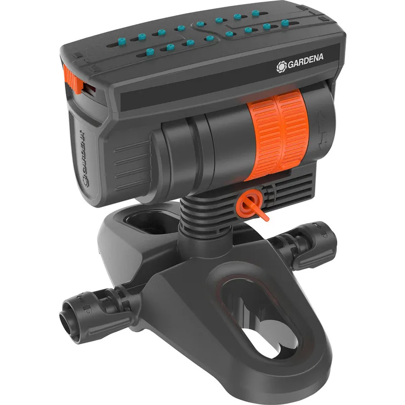 GARDENA Viereckregner OS 90, Micro-Drip System, 1-90 qm, Sprengbreite 0,5-7 m, Wurfweite 1,5-13 m, Quick & Easy, höhenverstellbar Sonderaktion