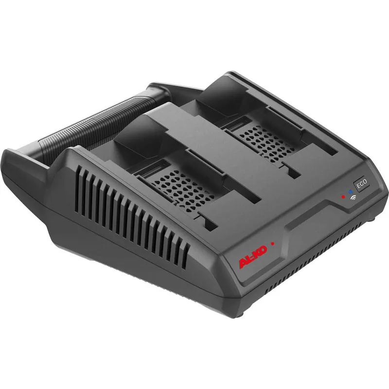 Saisonangebot AL-KO 36V Doppelladegerät C 200 Li, 2x3,0A, WiFi, Alexa-kompatibel, luftgekühlt, für Akku B 150 200 800 Li, 1,15kg