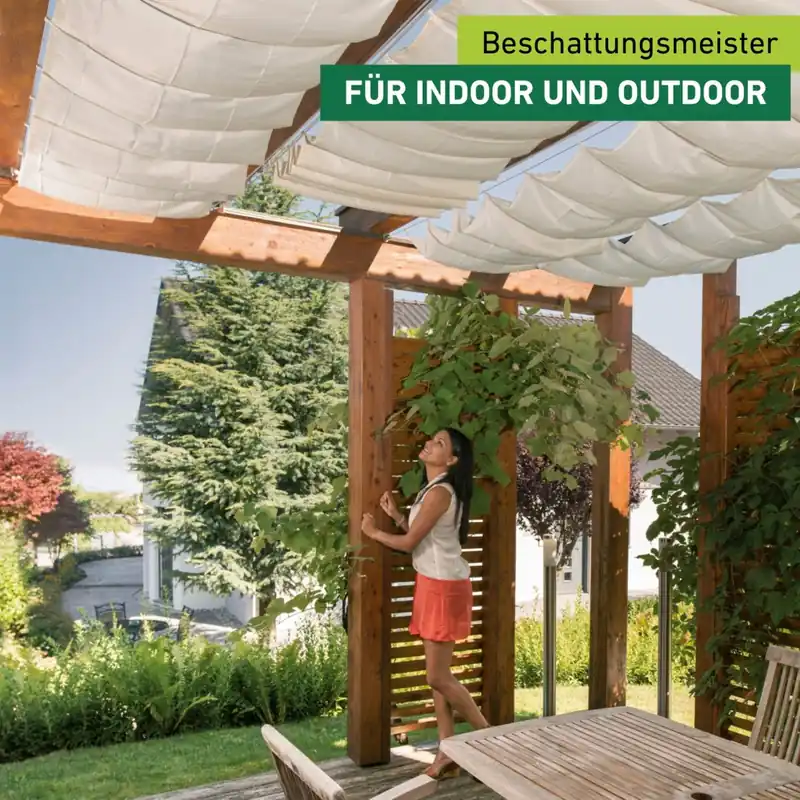 Windhager Fliegengitter, cremeweiß, Insektenschutz, Fensterabdeckung, robustes Gewebe, 120 x 100 cm Sichere Zahlung