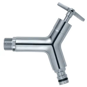 GARANTIA Design Chrom-Auslaufhahn 19 mm 3/4" aus Edelstahl Ausverkauf
