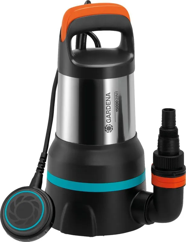Saisonangebot Gardena Klar- Schmutzwasser-Tauchpumpe 15000 550 W max 0,7 bar 15000 l h
