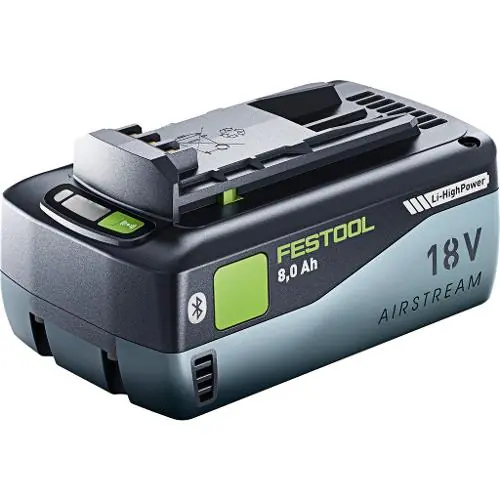 FESTOOL HighPower Akkupack, 18V, 8,0Ah, Airstream, LED, Bluetooth, LI BP 18 HP-ASI Echt