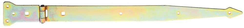 Neu Im Sortiment Alberts Werfgehänge, gelbverzinkt, Bandlänge 500 mm, Scharnier 101 x 63 mm