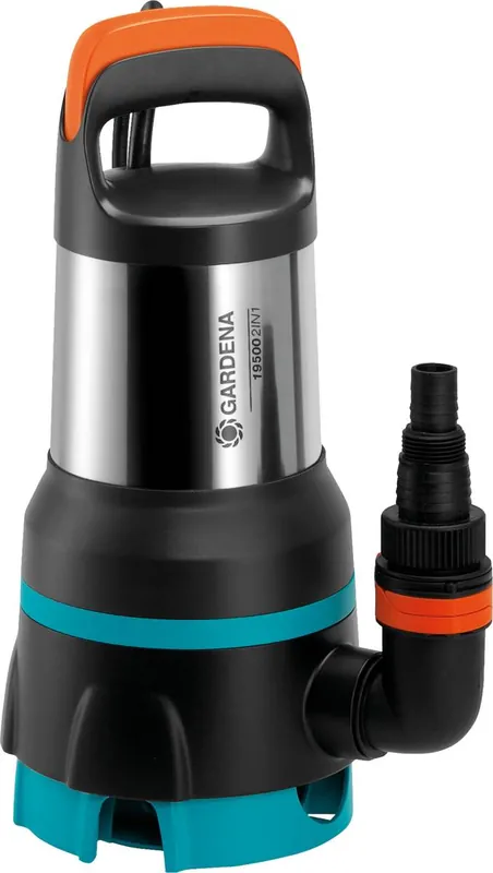 Gardena Klar- Schmutzwasser-Tauchpumpe 19500 Aquasensor 860 W max 1,0 bar 19500 l h Garantierte Lieferung