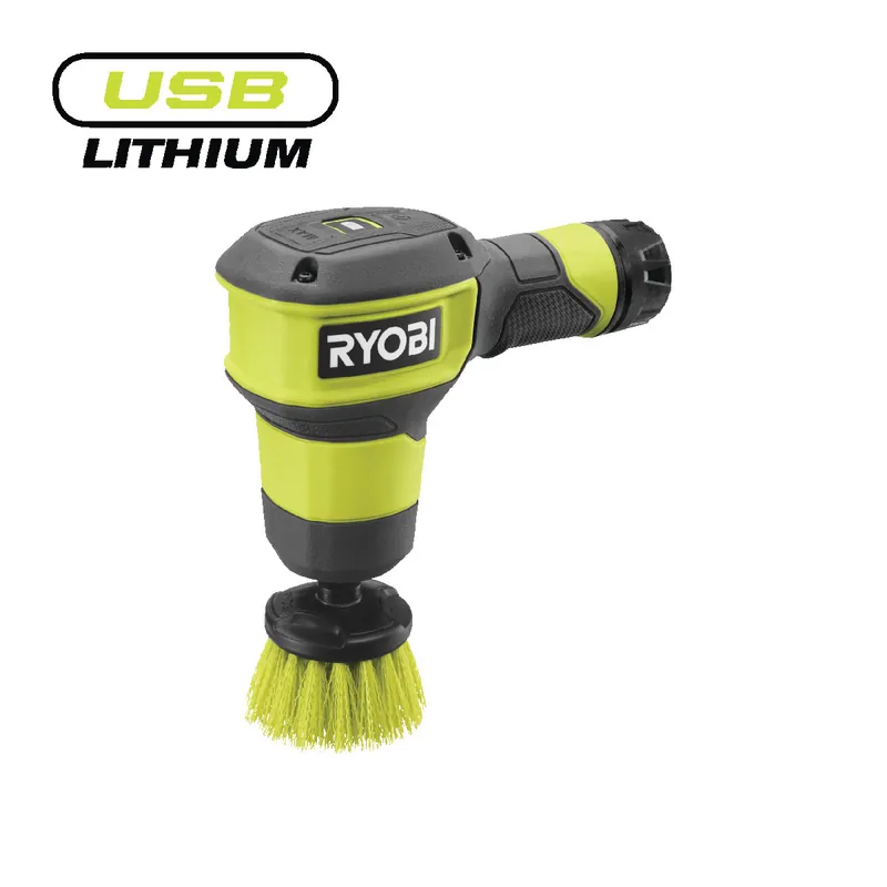 Ryobi Akku-Reinigungsbürste-Mini 4 V USB, ohne Akku, IPX7 Schutzklasse, RSCR4-0 Direkt Vom Hersteller
