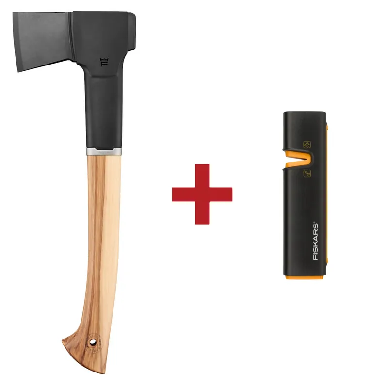 Top-Angebot Fiskars Set Norden Axt N10 + Xsharp Axt- und Messerschärfer