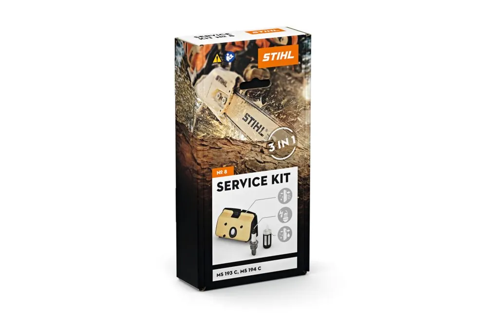 Sonderaktion STIHL Service Kit 8 für Benzin-Motorsäge MS 193 C und MS 194 C, Wartungsarbeit