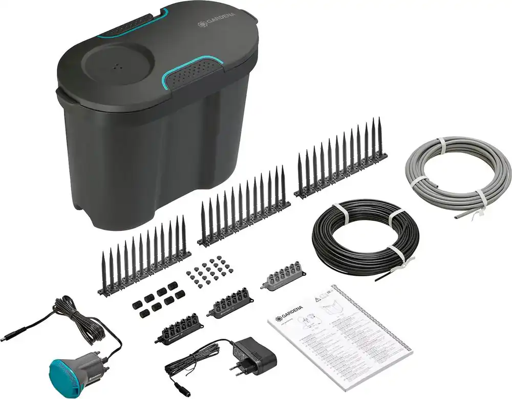 Gardena citygardening Urlaubsbewässerung mit 10,5 l Wasserbehälter, Pflanzenbewässerung, Netzbetrieb Nur Heute