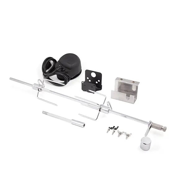 Neu Im Sortiment Broil King Pellet Smoker Drehspieß-Set mit Elektromotor