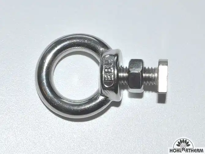 Neue Ware Hoklartherm Ring-Ösenkombination aus Edelstahl