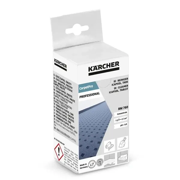 Neue Ware Kärcher RM 760 CarpetPro iCapsol Teppichreiniger Tabs (16 Stk.)