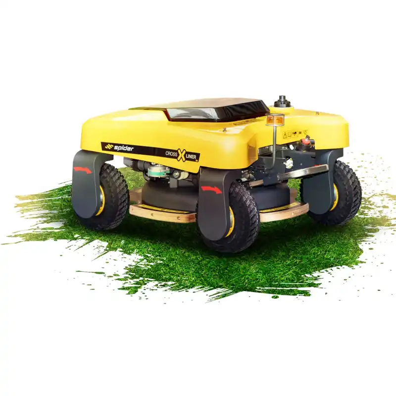 Echt Spider CROSS LINER LITE Großflächenmäher ohne Seilwinde mit Schleuderwendung