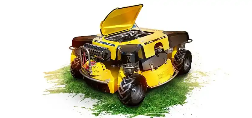 Spider 2SGS SUPERLOW EFI Großflächenmäher und Böschungsmäher mit Seilwinde, Höhe nur 71 cm, perfekt für Solarpark Pflege Sichere Zahlung
