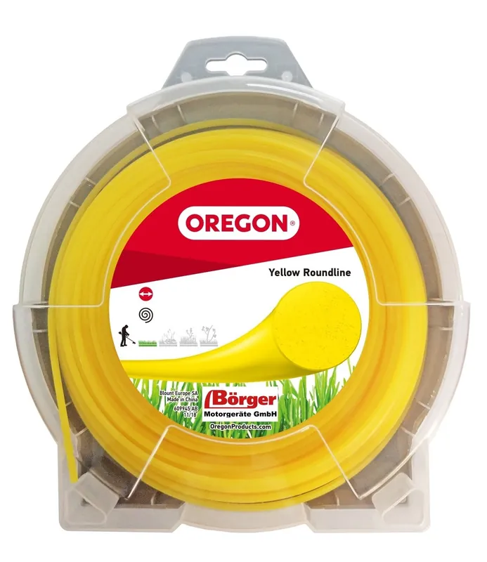 Must-Have Oregon Freischneidefaden Gelb Roundline 2,0 mm 127 Meter