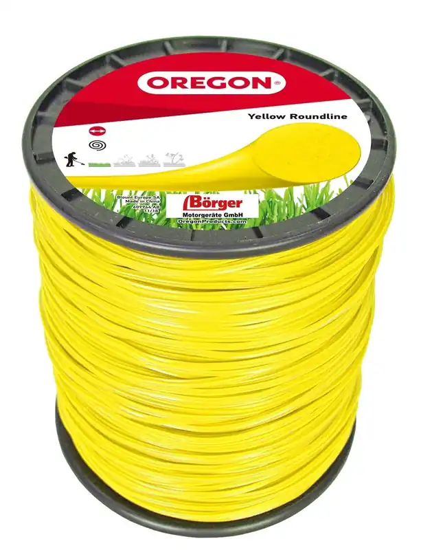 Billig Oregon Freischneidefaden Gelb Roundline 2,4 mm 264 Meter