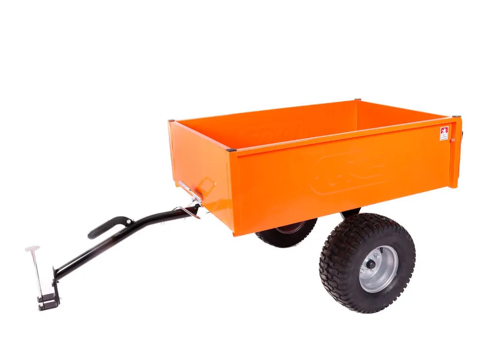 Vares TR 220S Anhänger (Orange) Tragfähigkeit 400 kg Schnäppchen