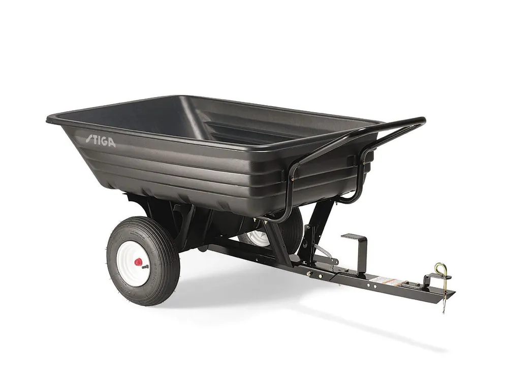 Stiga Combi Cart Kunststoff Anhänger 180 Liter 75Kg Must-Have