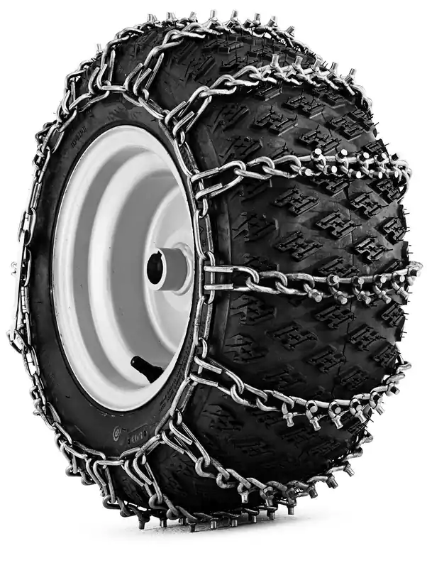 Husqvarna Schneeketten mit Spikes 18x8.50-8 Nur Für Kurze Zeit