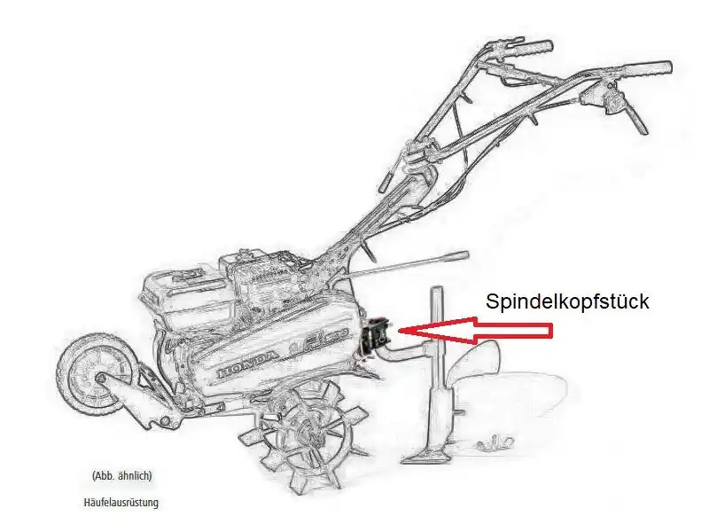 Honda Spindelkopfstück für 30 mm Geräteanschluss (Motorhacken) Jetzt Bestellen